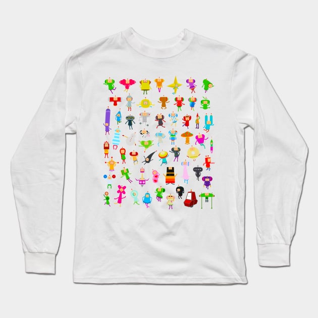 Katamari Damacy Long Sleeve T-Shirt by hidexmian